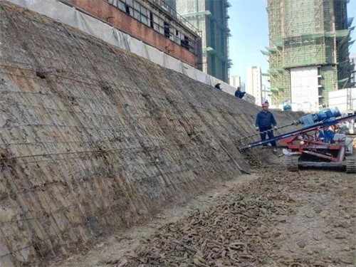 神池建筑边坡支护
